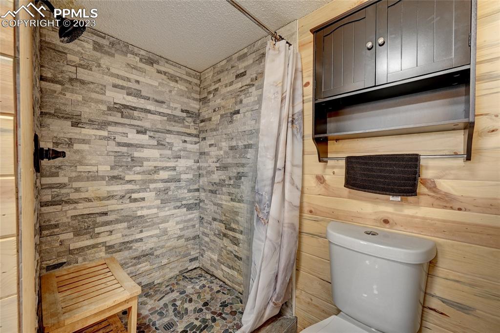 237 9th Street Penrose, CO 81240 - Photo 17 of 24 a bathroom with a toilet and a shower