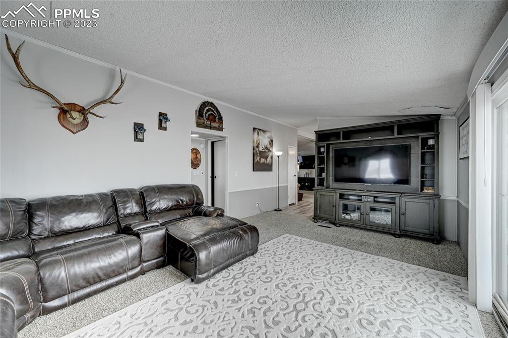 237 9th Street Penrose, CO 81240 - Photo 10 of 24 a living room with furniture and a flat screen tv
