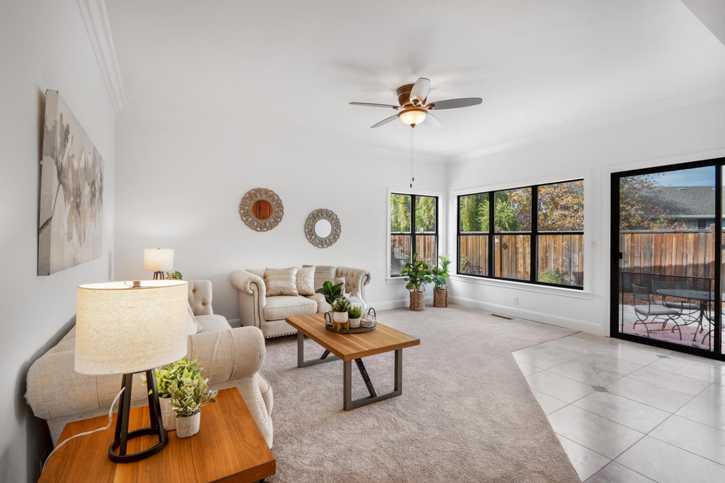 9040 Ridgeway Drive Gilroy, CA 95020 - Photo 11 of 44 a living room with furniture and a large window