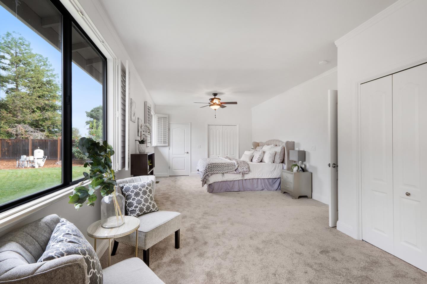 9040 Ridgeway Drive Gilroy, CA 95020 - Photo 29 of 44 a living room with furniture and a large window