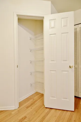 a view of wooden floor