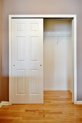 a view of empty room