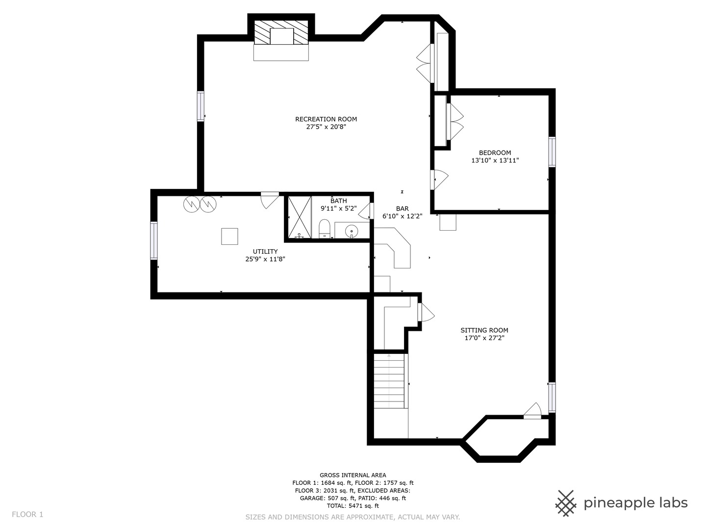 1528 Stratford Road Deerfield, IL 60015 - Photo 25 of 25 a picture of a wall with a white wall and a white wall