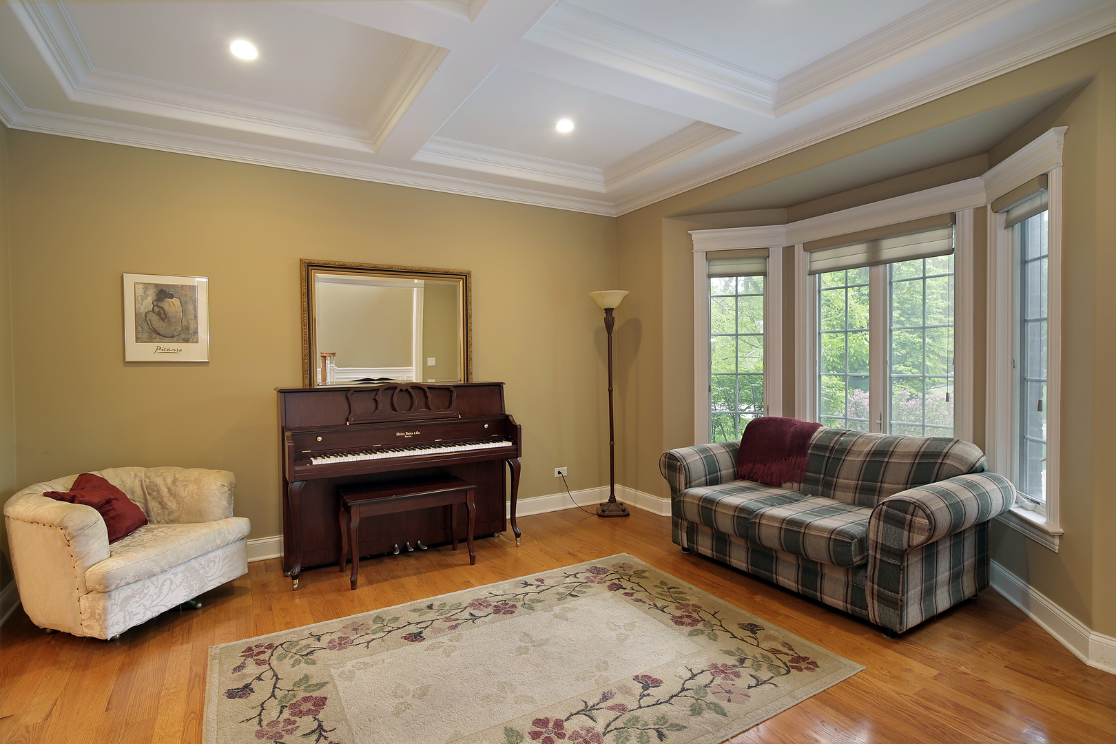1528 Stratford Road Deerfield, IL 60015 - Photo 3 of 25 a living room with furniture and a large window