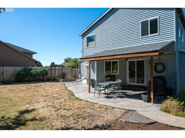 a house view with a sitting space