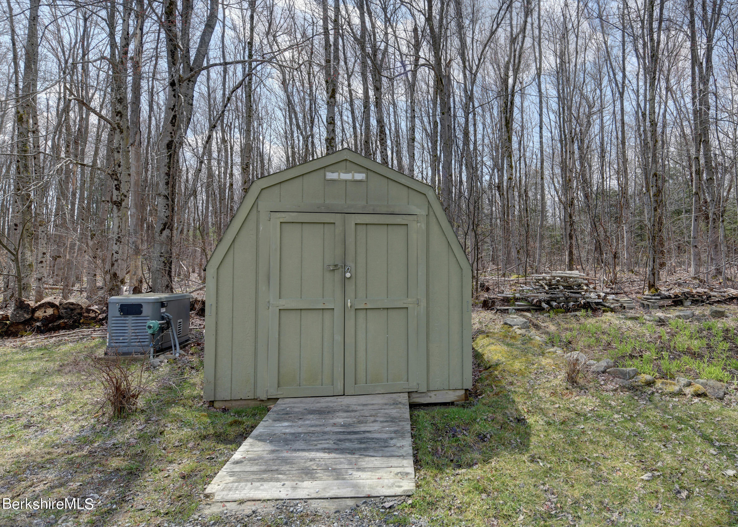 1437 Fred Snow Road Becket, MA 01223 - Photo 44 of 46 41-shed-stand by generator