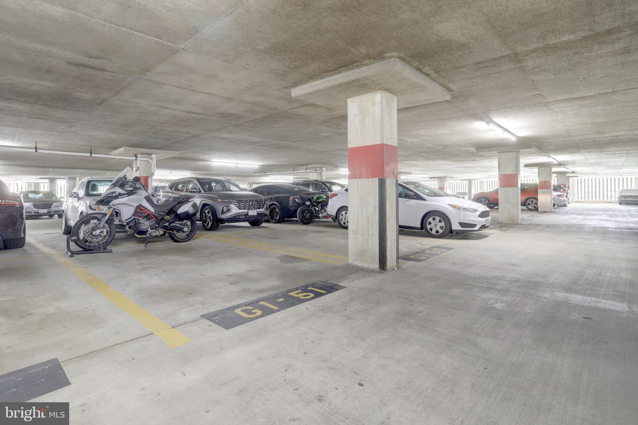 5501 Seminary Road, Unit 514S Falls Church, VA 22041 - Photo 34 of 72 a view of parking garage with cars