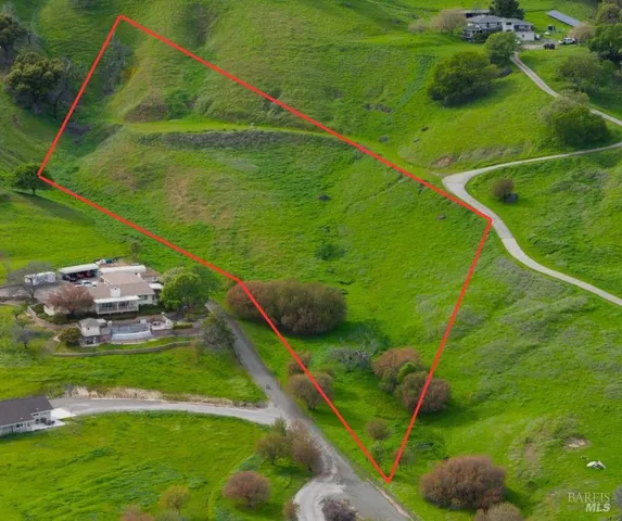 a map view of a yard