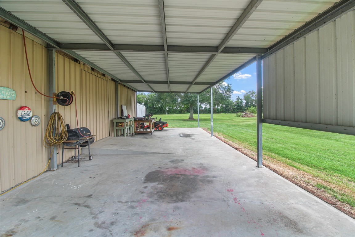 10704 Buls Road East Bernard, TX 77435 - Photo 11 of 49 a view of yard with patio