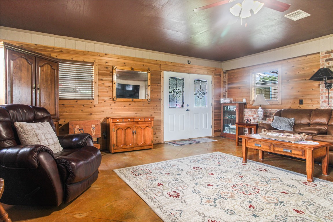 10704 Buls Road East Bernard, TX 77435 - Photo 29 of 49 a living room with furniture and a fireplace