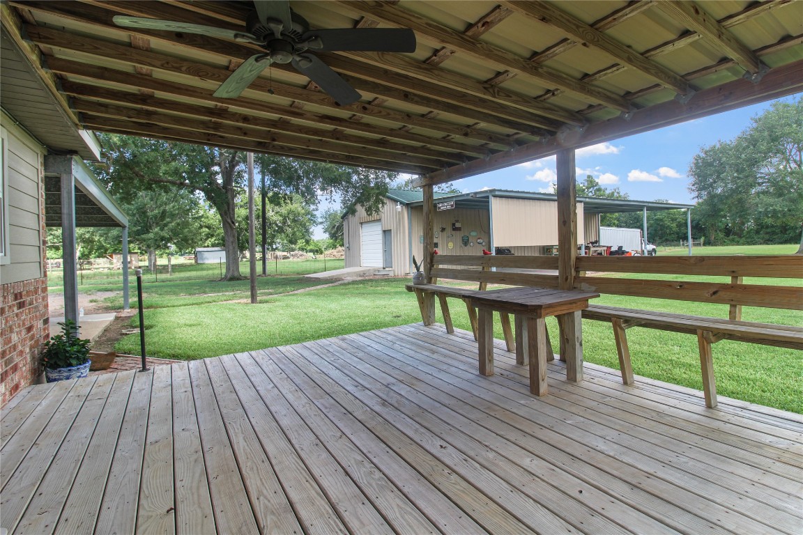 10704 Buls Road East Bernard, TX 77435 - Photo 8 of 49 a view of a swimming pool with a patio