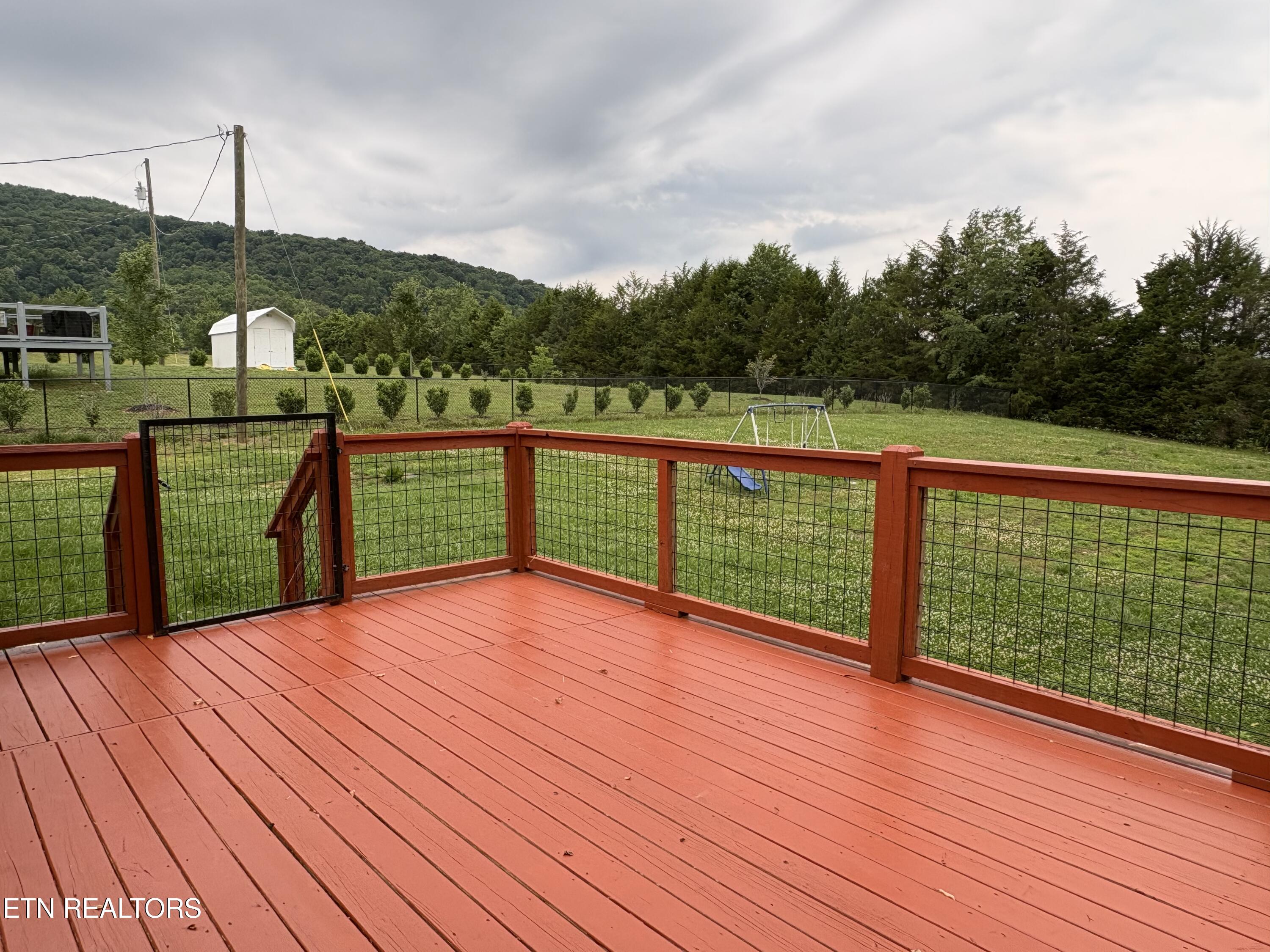 327 Thomas Loop Road Sevierville, TN 37876 - Photo 14 of 18 Back Deck View