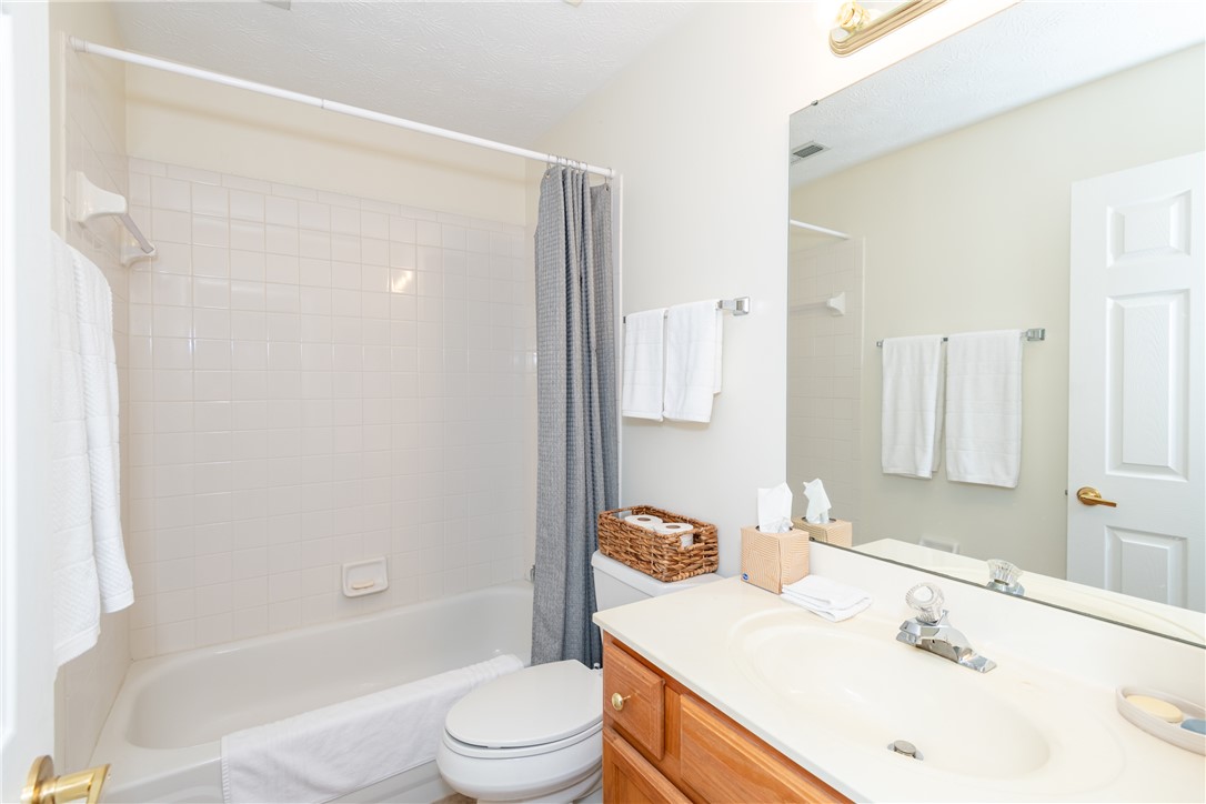 1105 Napa Ridge Dayton, OH 45458 - Photo 33 of 58 This bright bathroom offers a clean aesthetic with practical design.