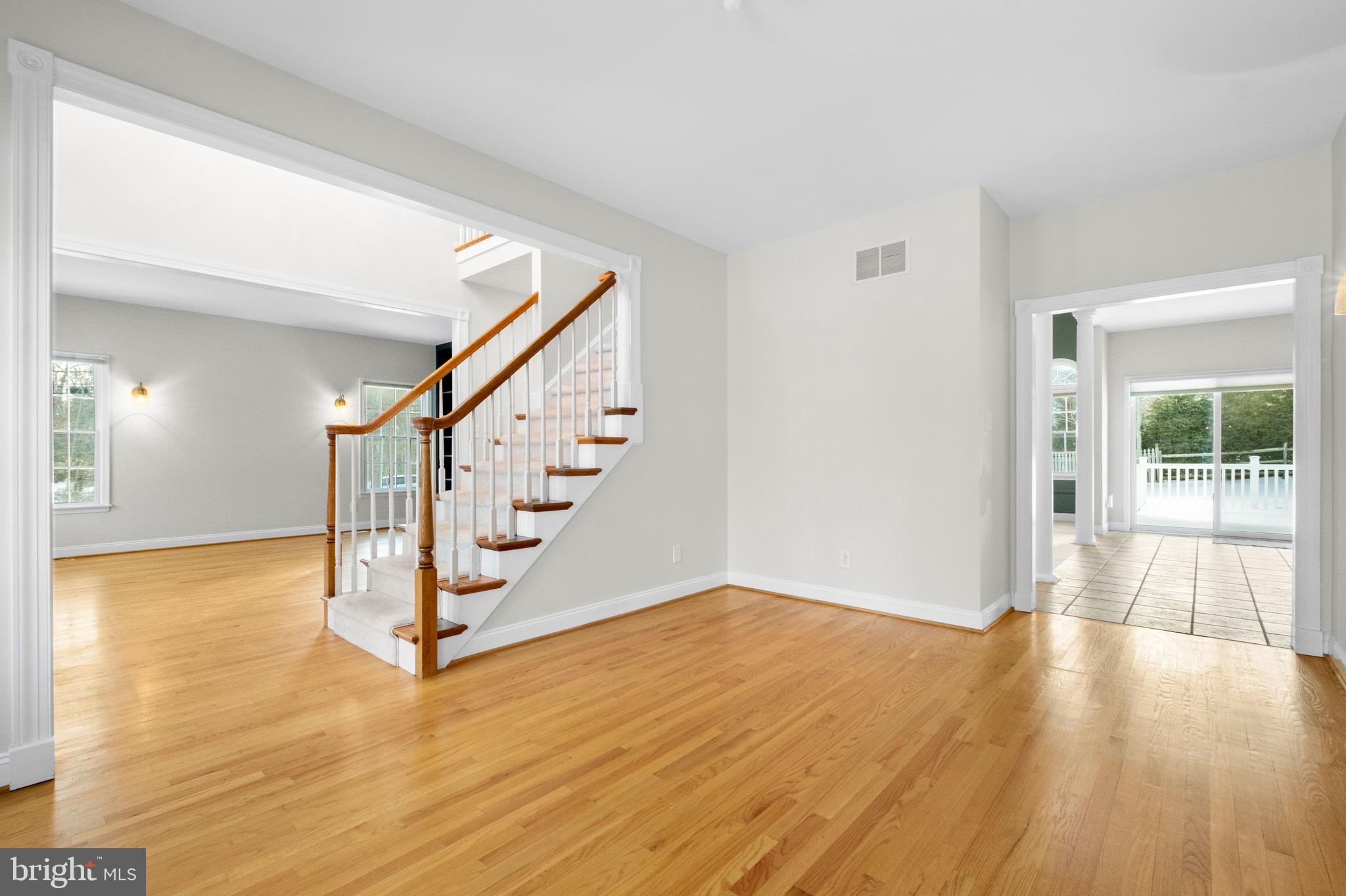 1 Braddocks Mill Road Medford, NJ 08055 - Photo 12 of 61 a view of an entryway with wooden floor