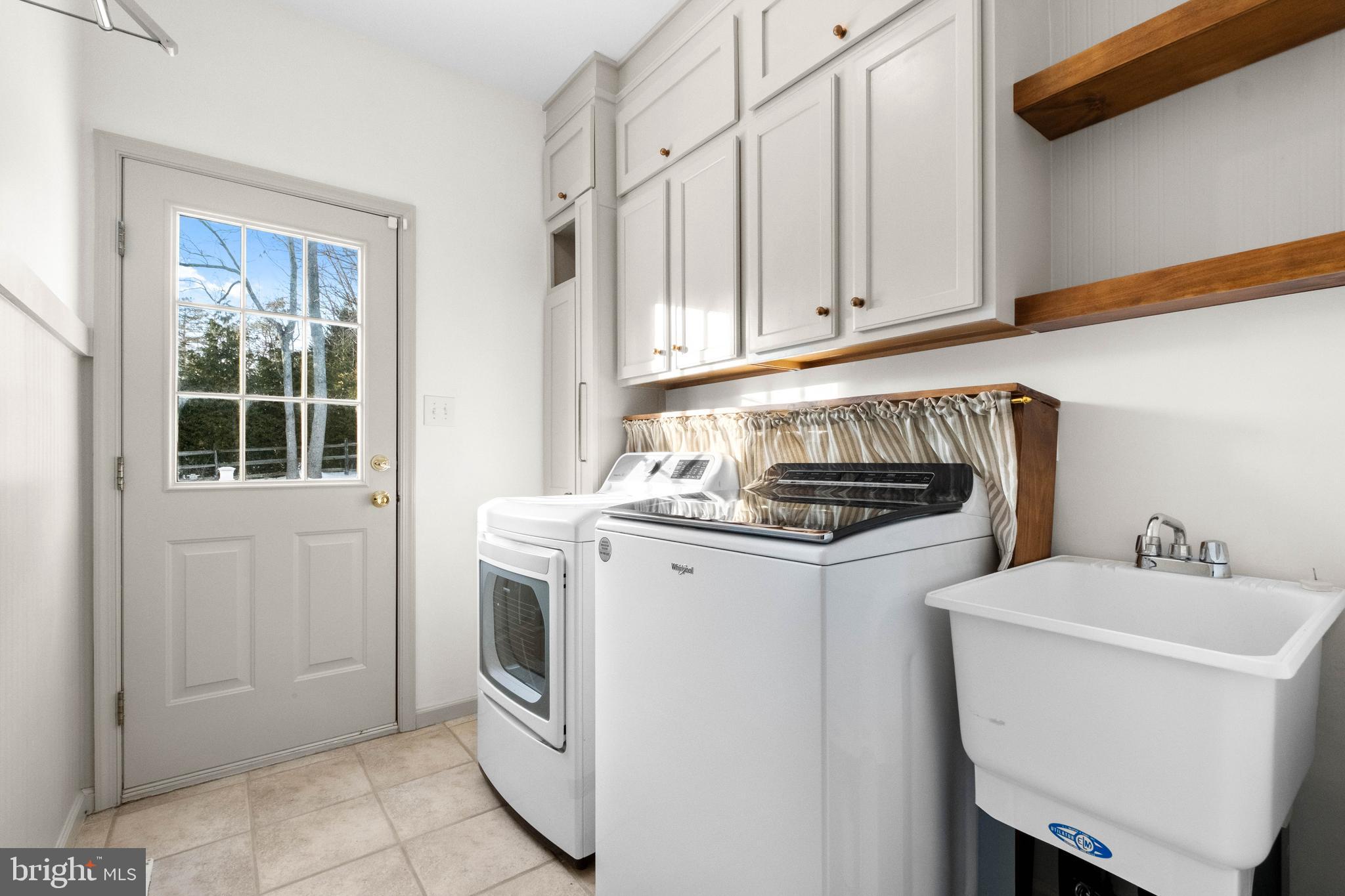 1 Braddocks Mill Road Medford, NJ 08055 - Photo 42 of 61 a kitchen with white cabinets and sink