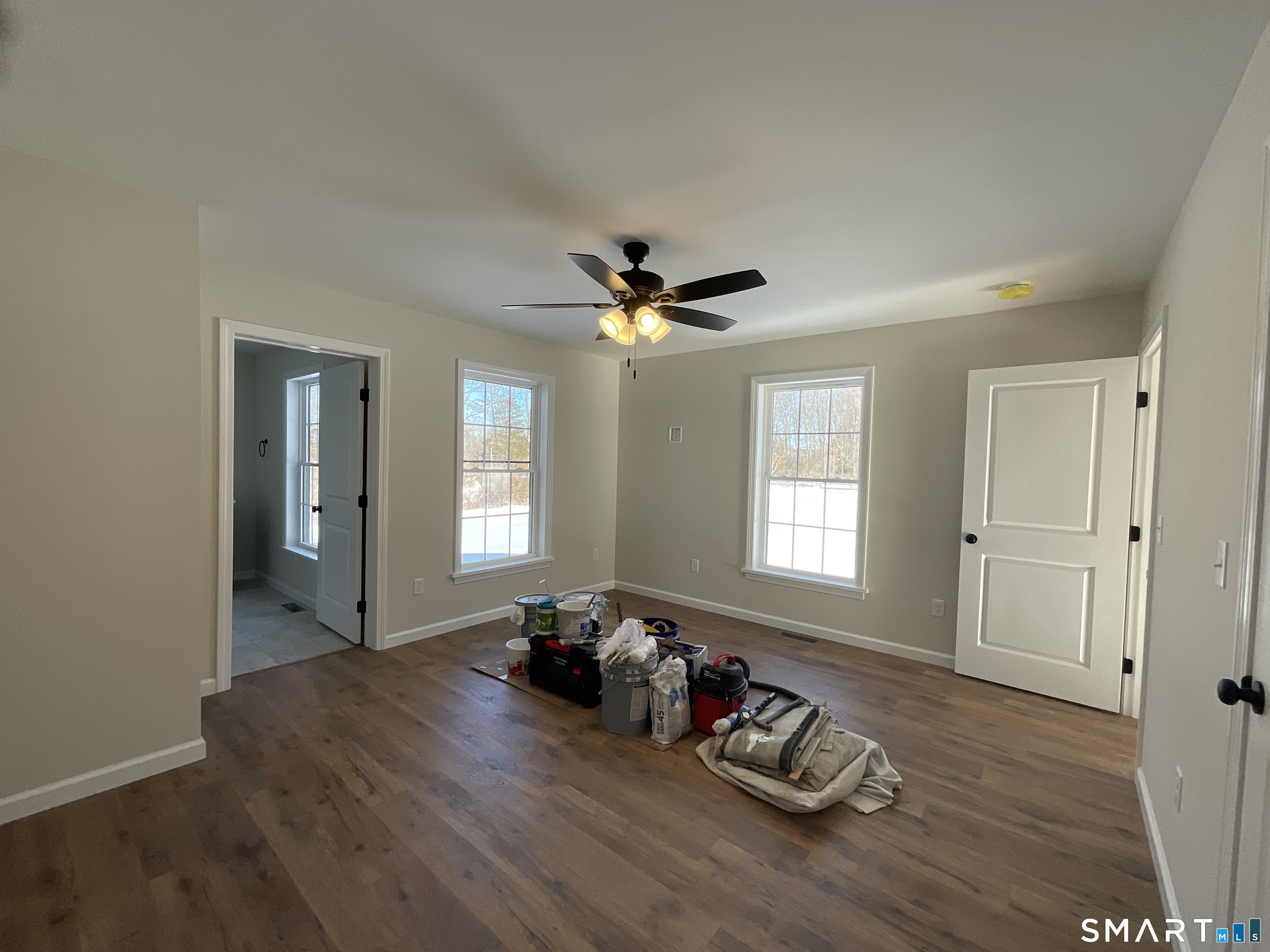 277 Moosup Pond Road Plainfield, CT 06354 - Photo 12 of 25 a view of room with wooden floor and gym equipment