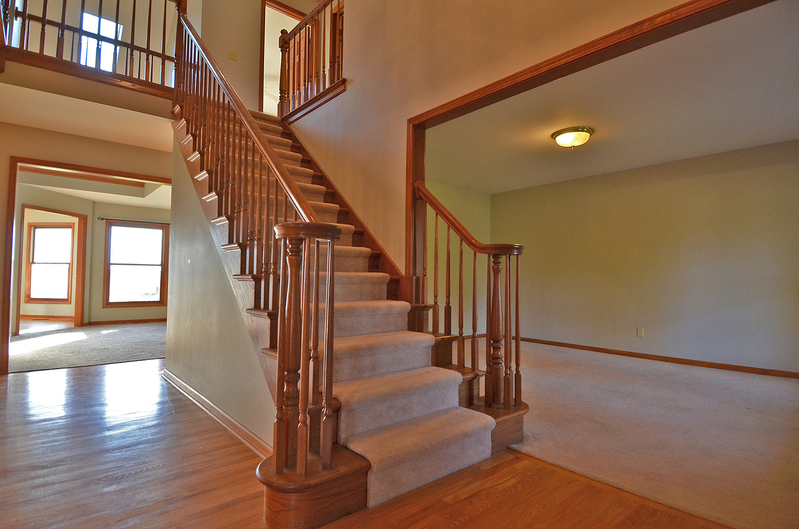 3618 East 1769th Road Ottawa, IL 61350 - Photo 3 of 36 a view of entryway and hall with wooden floor