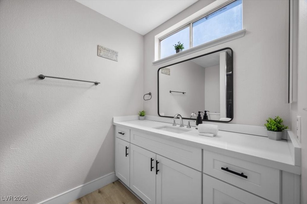 3618 Redwood Street Las Vegas, NV 89103 - Photo 22 of 57 Refreshing primary bathroom ensuite with clean lines and timeless appeal.