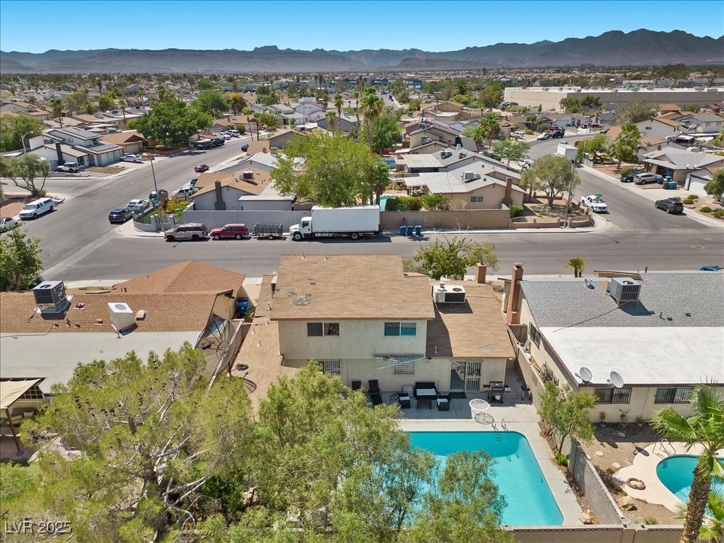 3618 Redwood Street Las Vegas, NV 89103 - Photo 47 of 57 Sky-high perspective embraces tranquil mountain terrain.