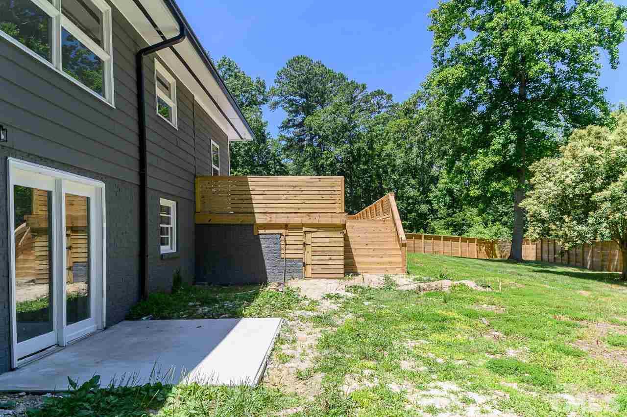 3401 Forest Road Raleigh, NC 27604 - Photo 28 of 30 a view of a back yard of the house