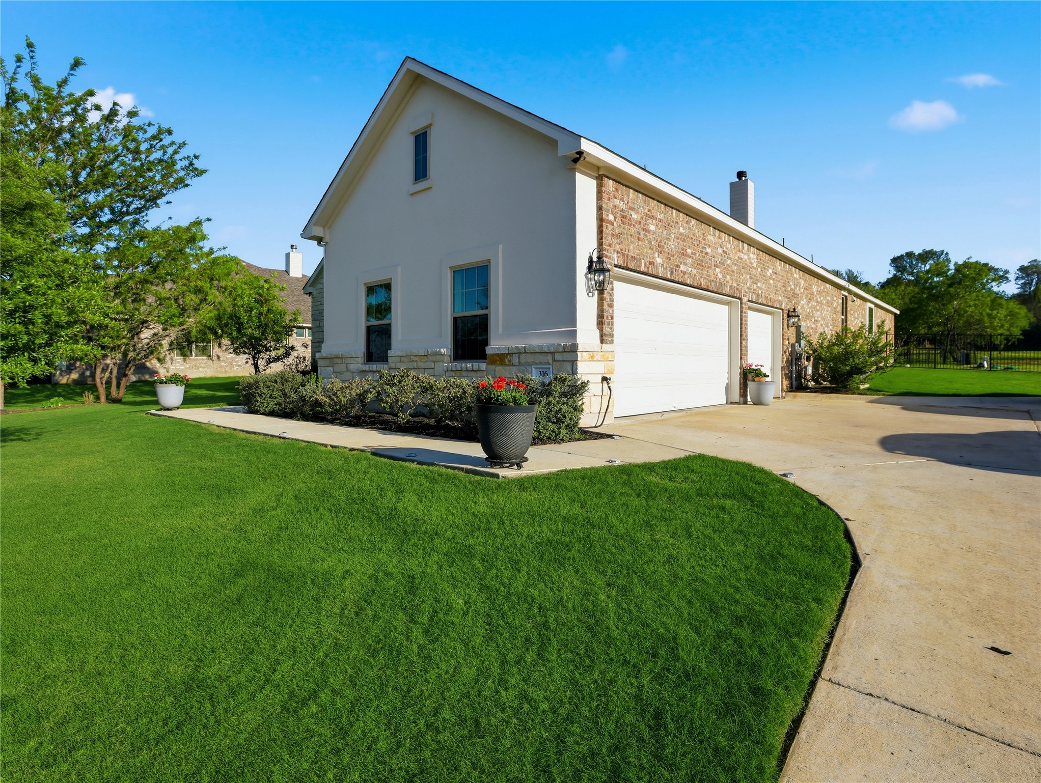 316 Raptor Beak Way Cedar Creek, TX 78612 - Photo 29 of 30 a view of a house with backyard and garden