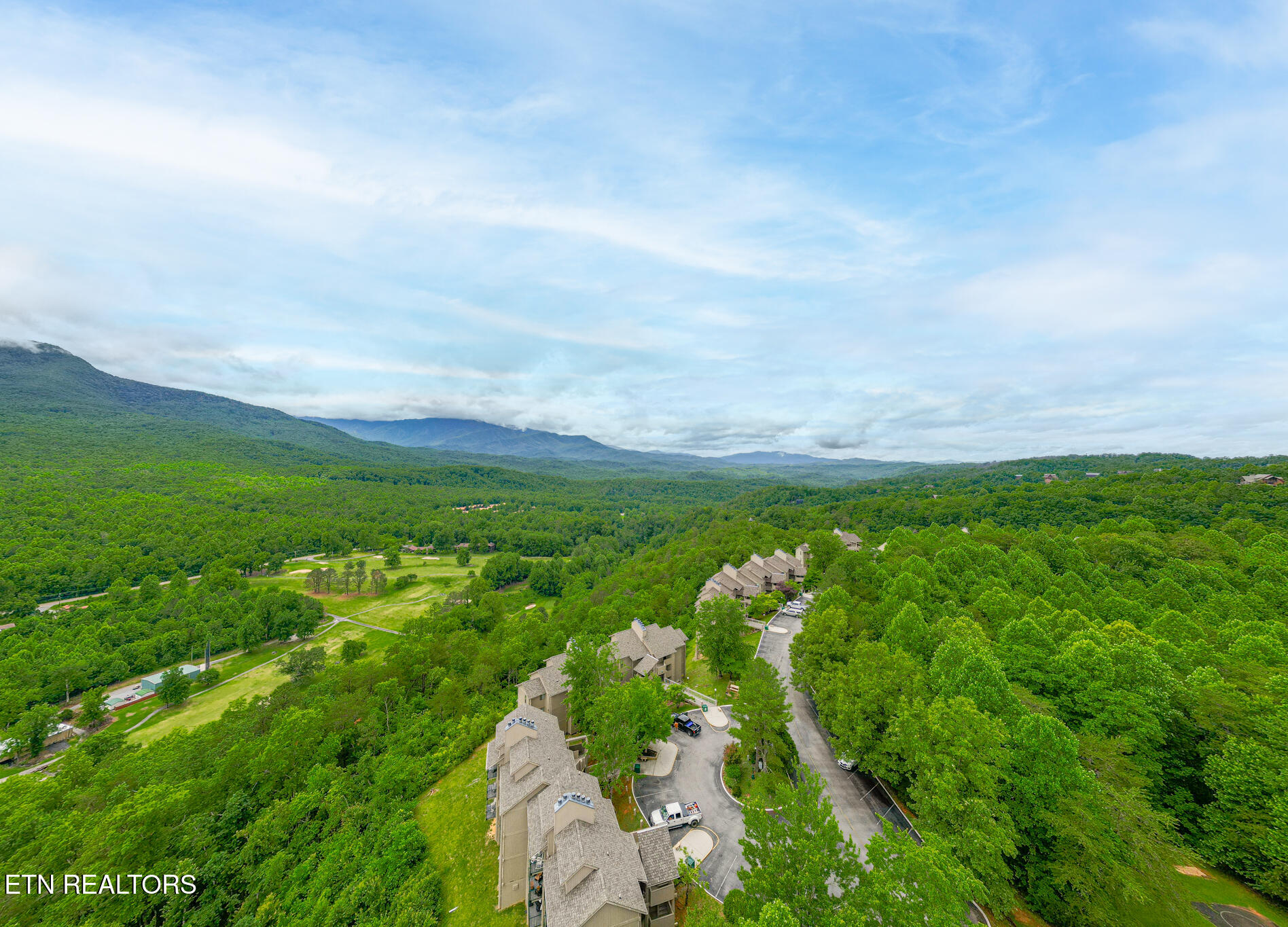 3710 Weber Road, Unit 201B Gatlinburg, TN 37738 - Photo 47 of 52 3710 Weber Rd 201B Aerial-5-Edit