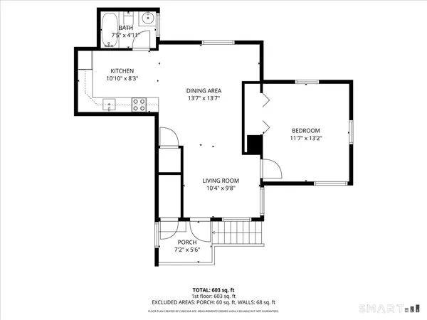 $1,750 | 23 South Main Street, Unit B, New Milford, CT 06776