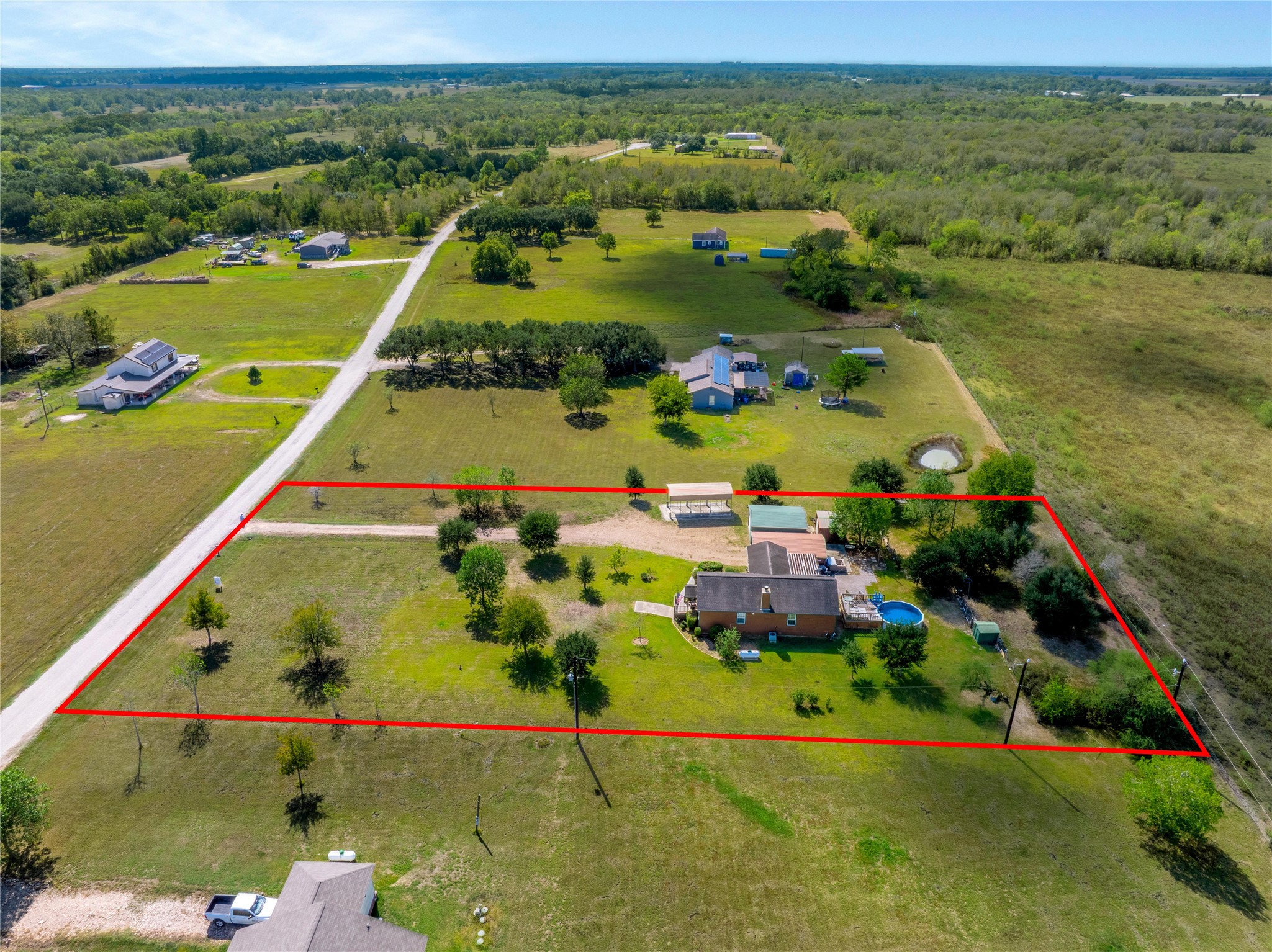 6151 West Creek Road East Bernard, TX 77435 - Photo 40 of 48 a view of yard