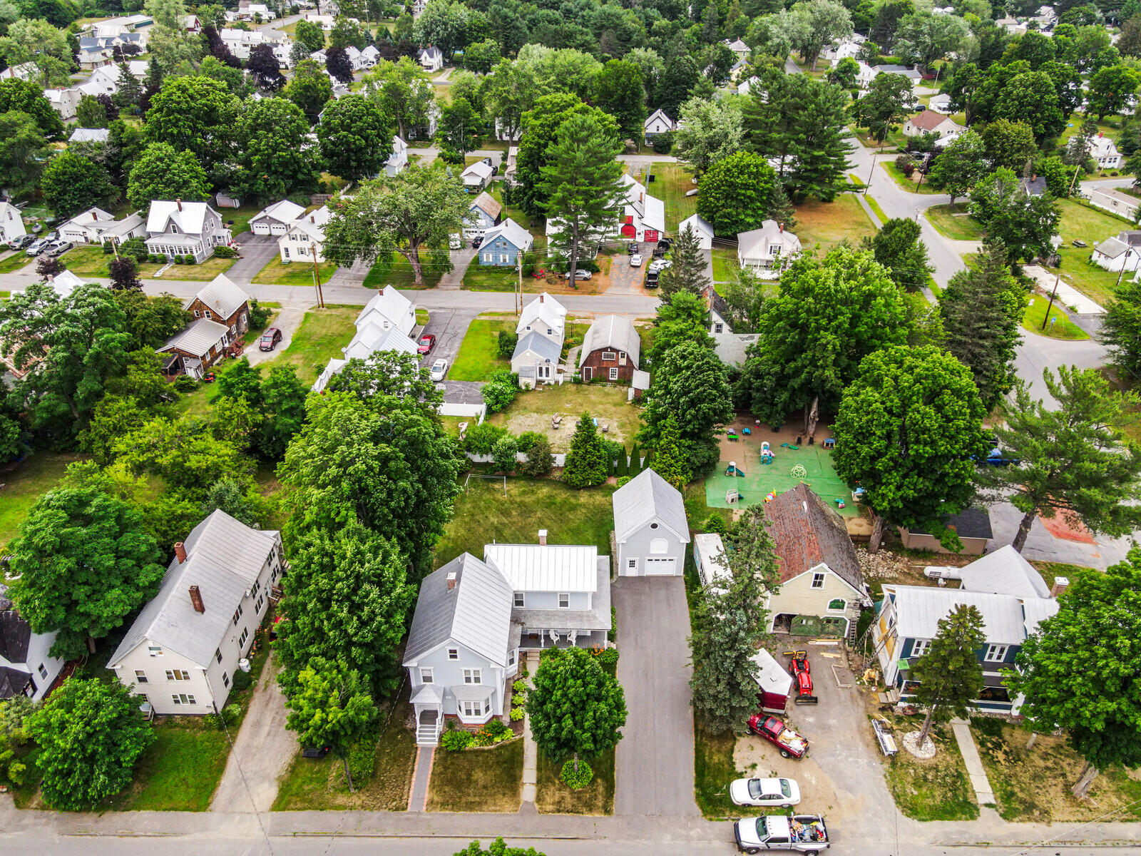 7 Rowell Street Madison, ME 04950 - Photo 28 of 29 Aerial