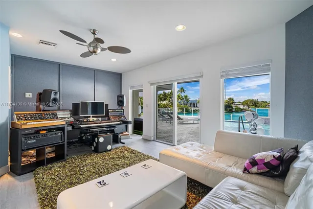 swimming pool view with a outdoor space