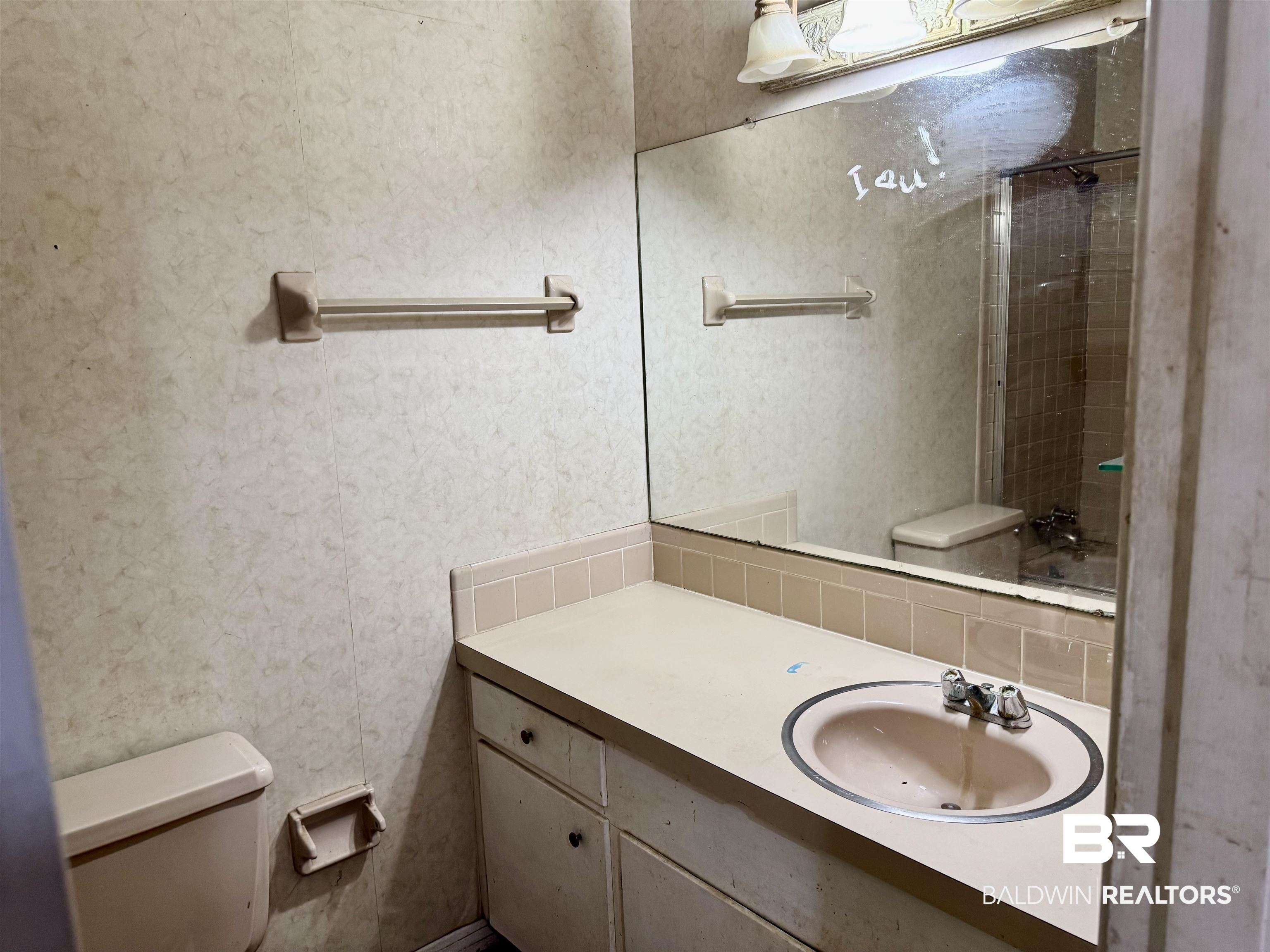 287 Wingfield Drive Mobile, AL 36607 - Photo 14 of 24 Full bath featuring vanity, toilet, and a shower