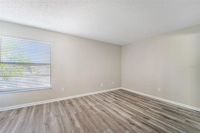 wooden floor in a room