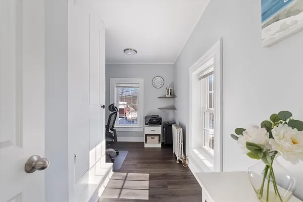 a kitchen with a stove and a refrigerator