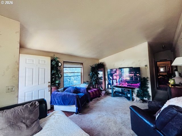 129 Evergreen Lane Florence, OR 97439 - Photo 8 of 13 a living room with furniture a window and a flat screen tv