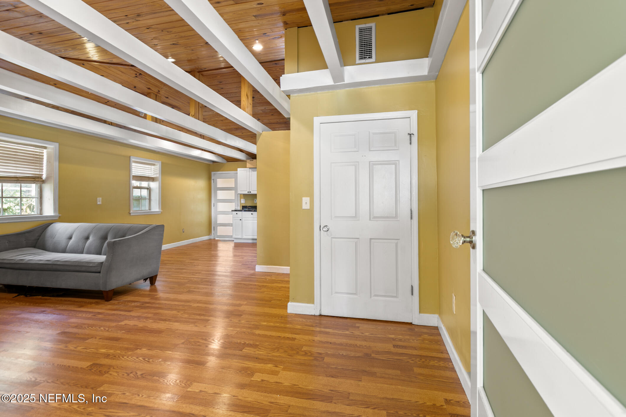 111 Palmer Street St. Augustine, FL 32084 - Photo 12 of 59 a view of livingroom with furniture and wooden floor