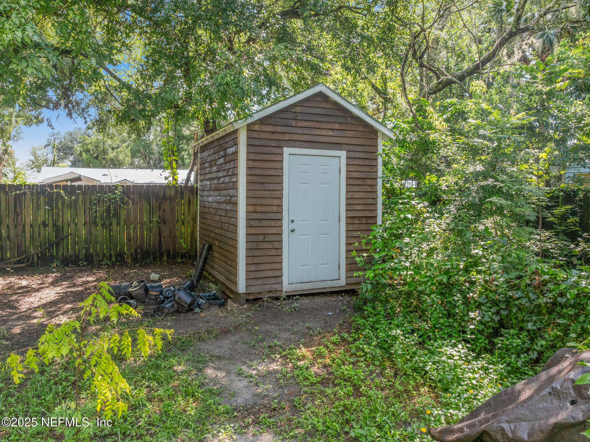 111 Palmer Street St. Augustine, FL 32084 - Photo 41 of 59 a view of backyard of house with green space