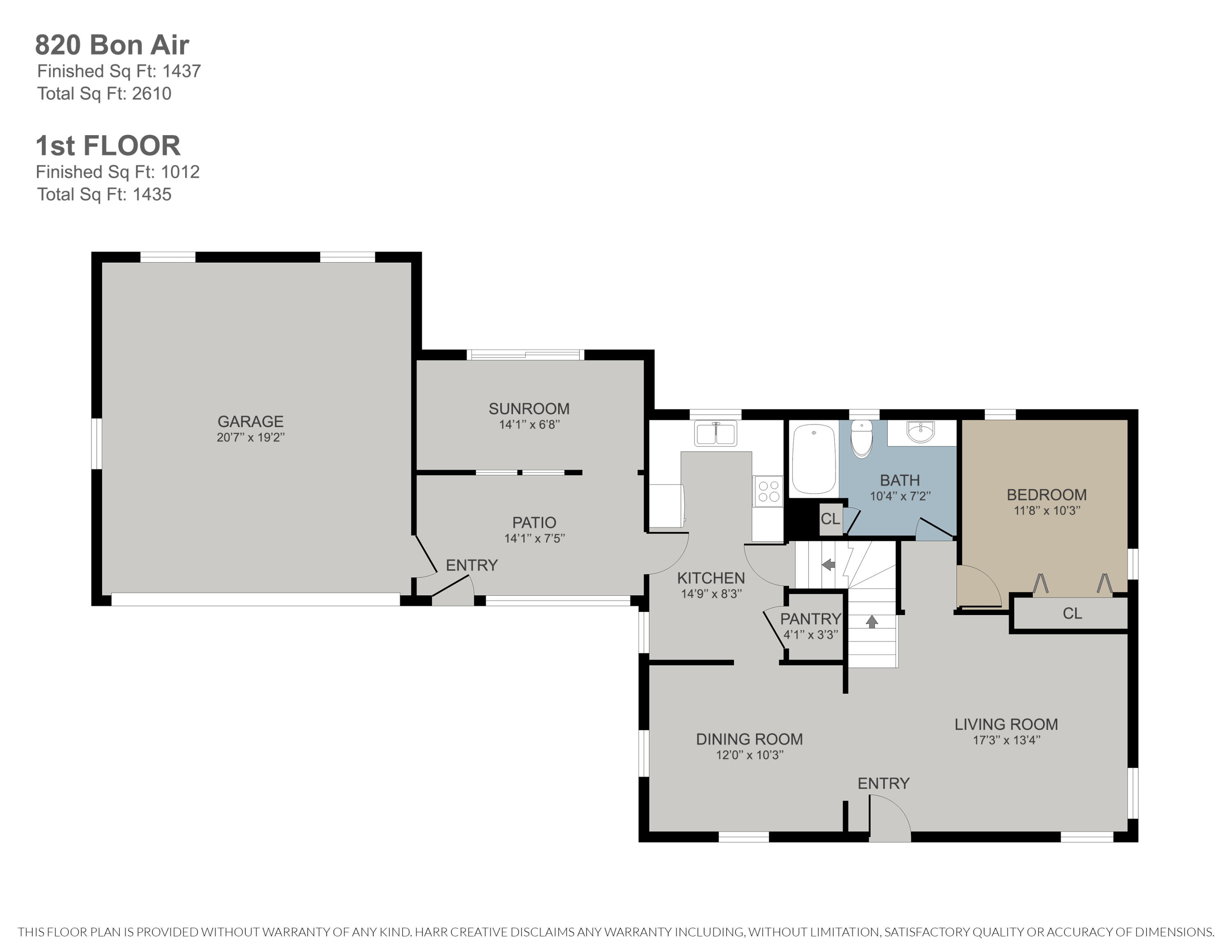 820 Bon Air Road Lansing, MI 48917 - Photo 40 of 42 820 Bon Air 1st Floor