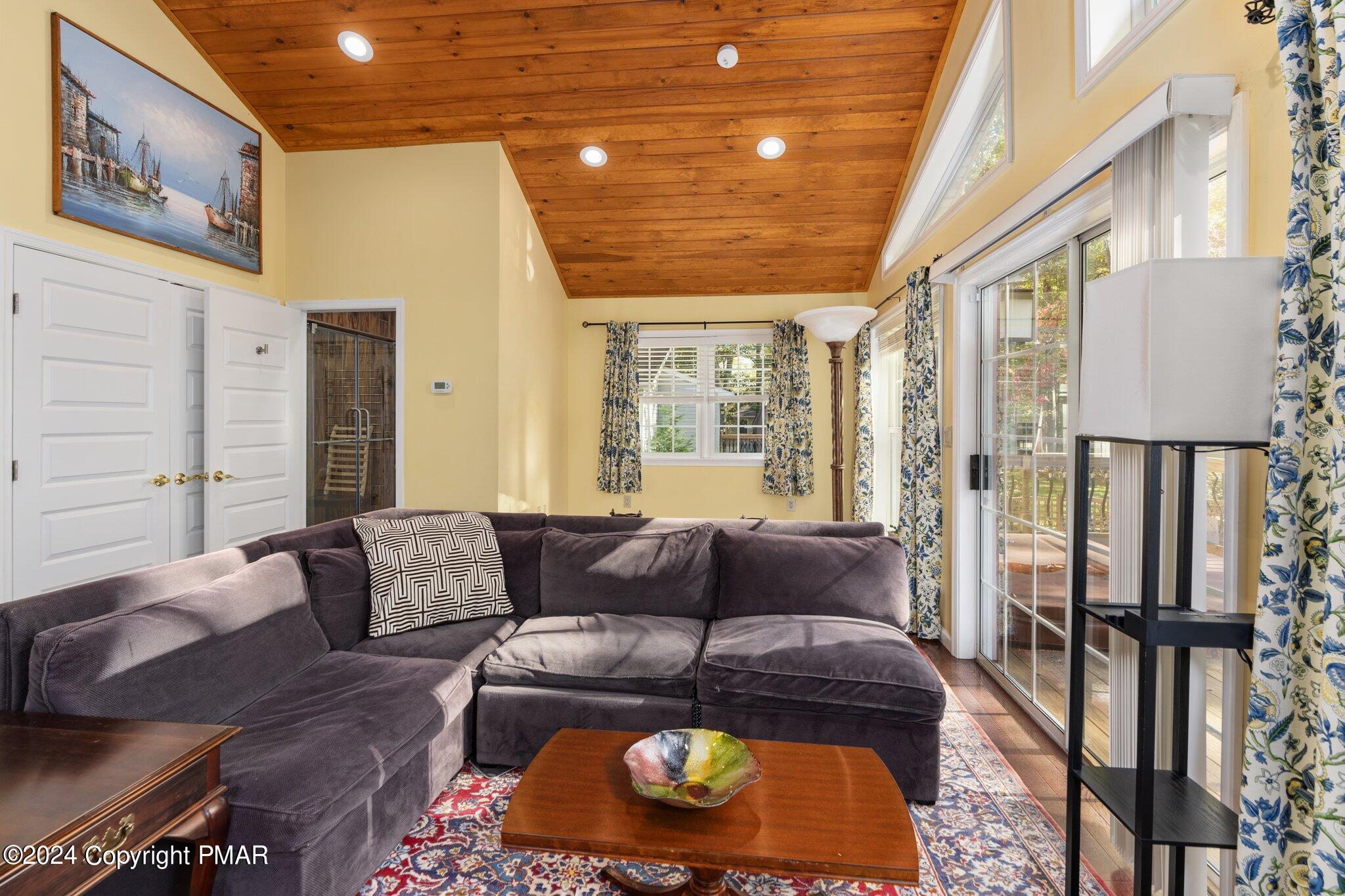 271 4 Seasons Drive Drums, PA 18222 - Photo 41 of 74 a living room with furniture and a rug
