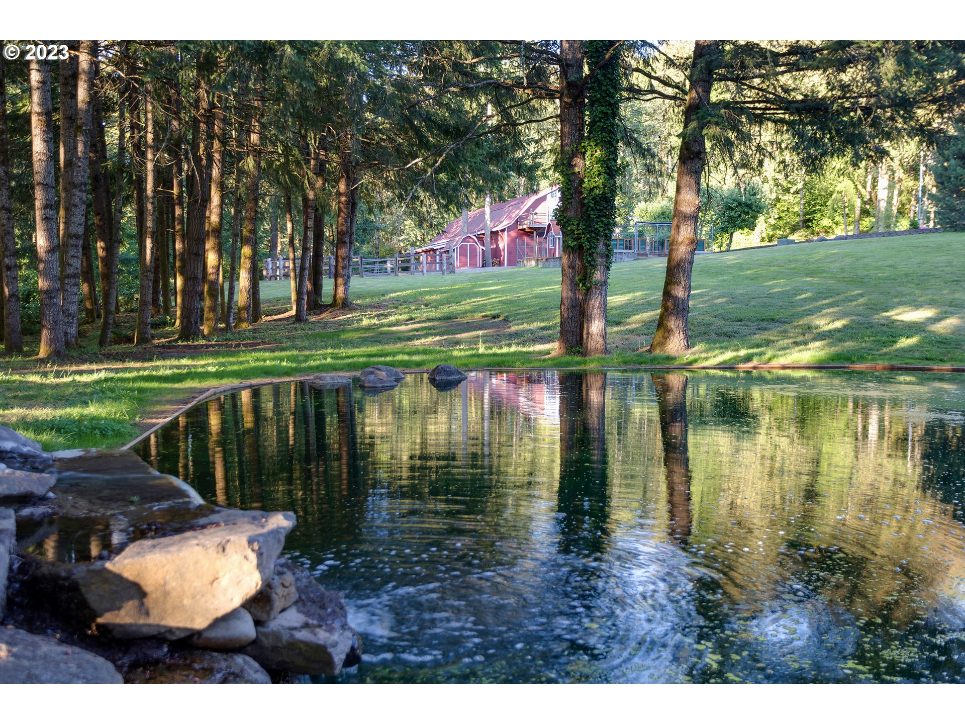37573 Southeast Gordon Creek Road Corbett, OR 97019 - Photo 22 of 27 Pond