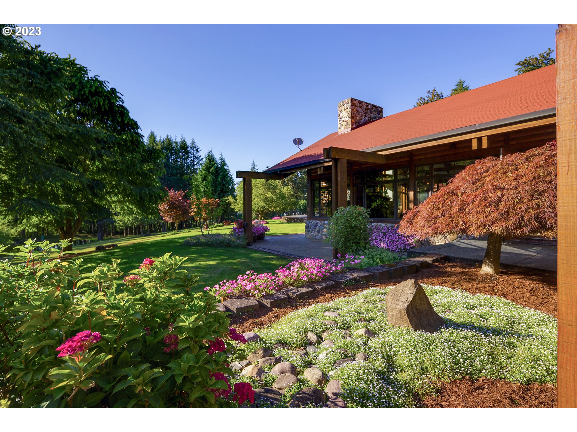 37573 Southeast Gordon Creek Road Corbett, OR 97019 - Photo 25 of 27 Backyard