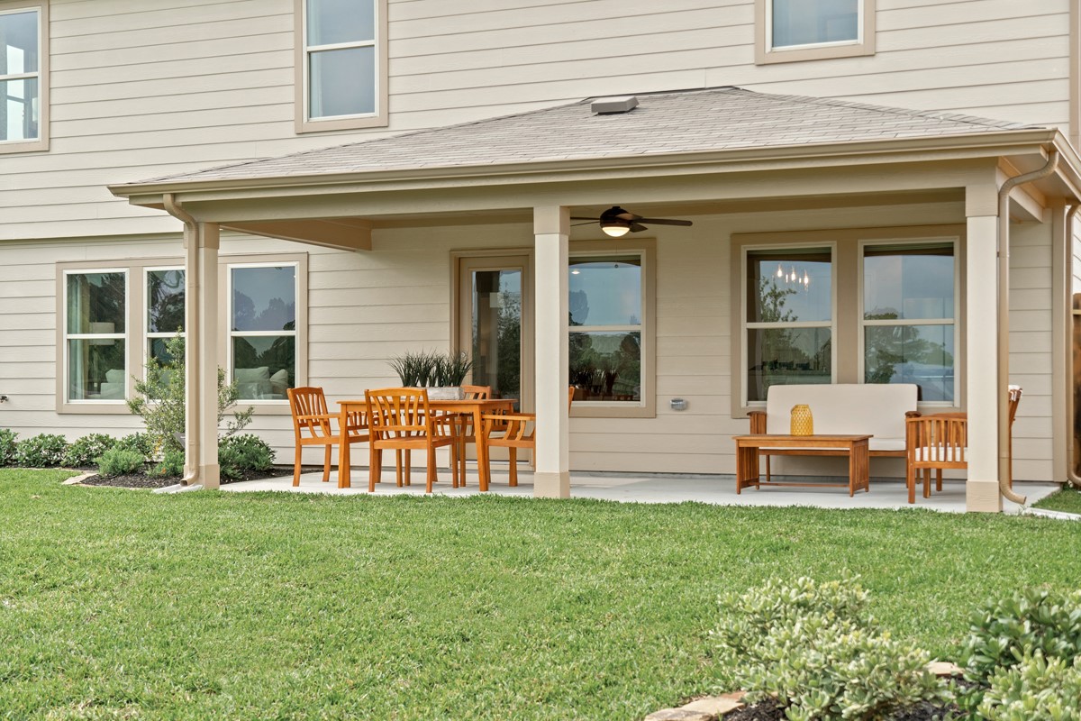 18303 Walnut Canopy Way Tomball, TX 77377 - Photo 6 of 8 a view of a house with backyard