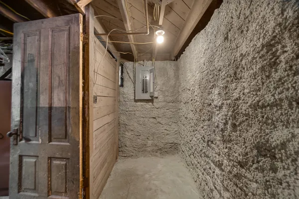 a view of a storage room with a lot of stuff