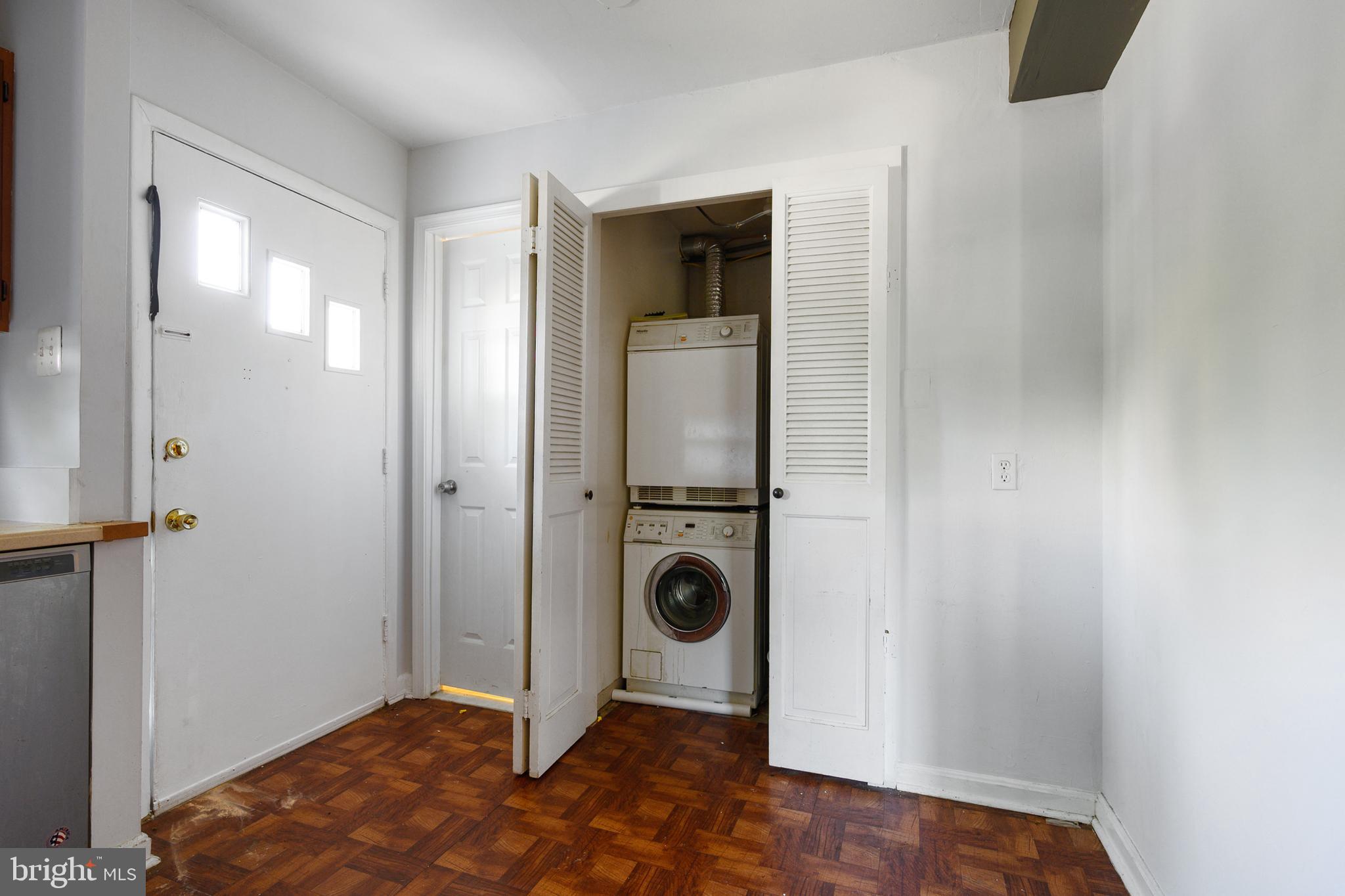1009 First Street Alexandria, VA 22314 - Photo 22 of 31 Stackable Washer/Dryer off of Kitchen