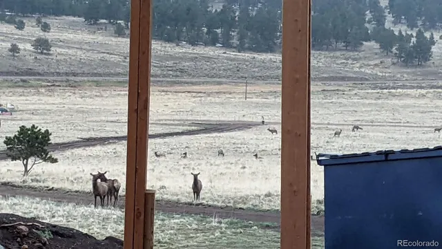 a view of outdoor space and mountain view