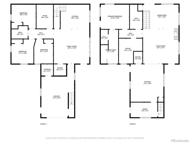 a picture of a floor plan