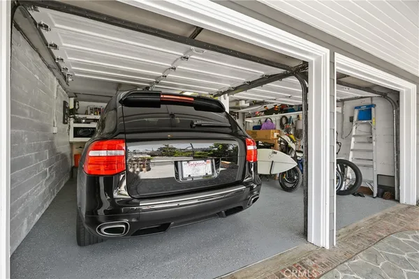a view of car garage