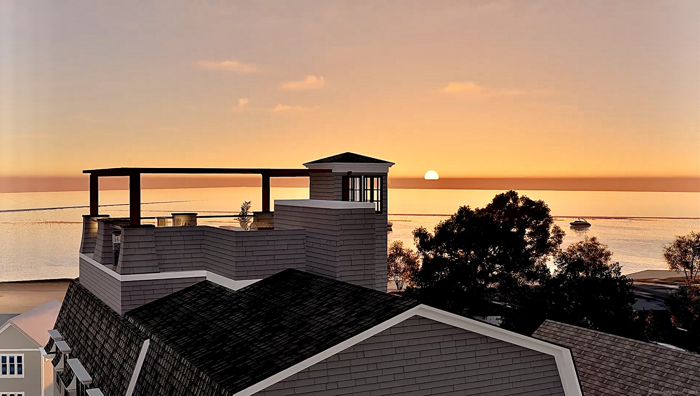 1008 Fairfield Beach Road Fairfield, CT 06824 - Photo 4 of 27 a view of a roof deck