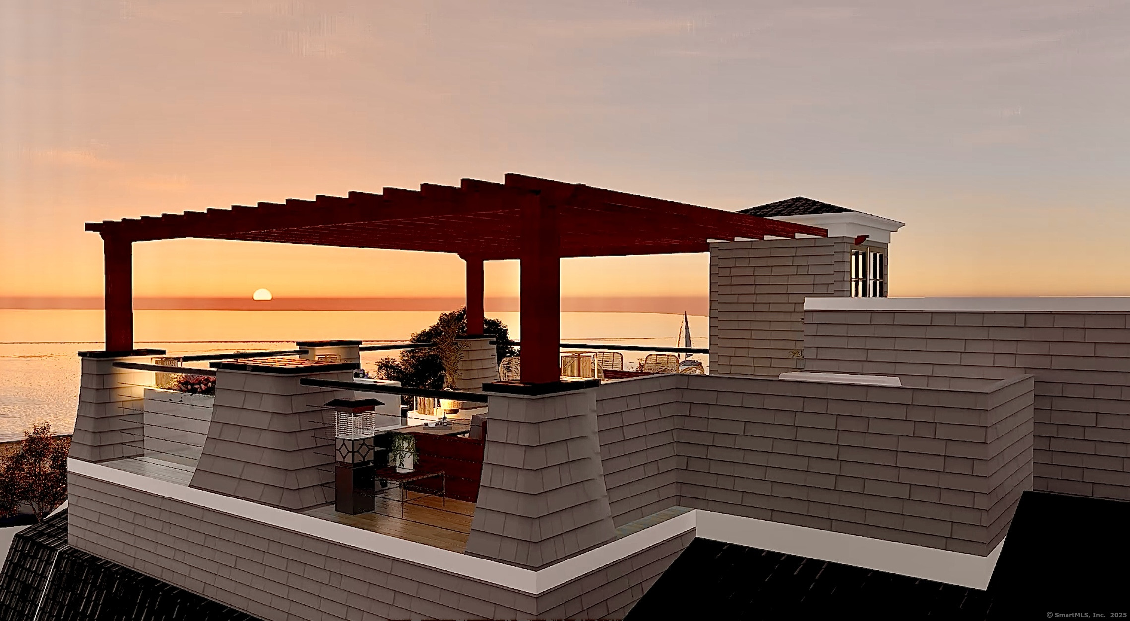 1008 Fairfield Beach Road Fairfield, CT 06824 - Photo 5 of 27 a view of a terrace with sky view