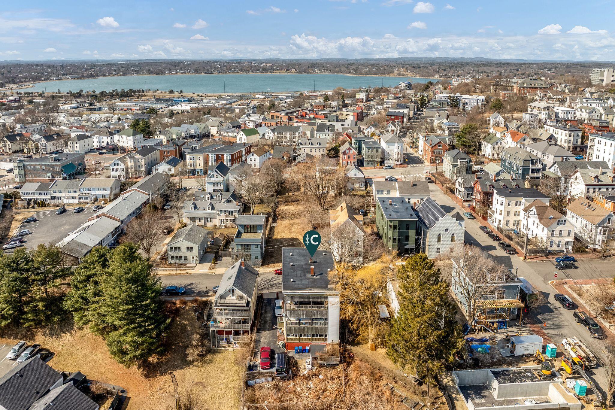 104 Monument Street Portland, ME 04101 - Photo 8 of 10 Ariel Lot View