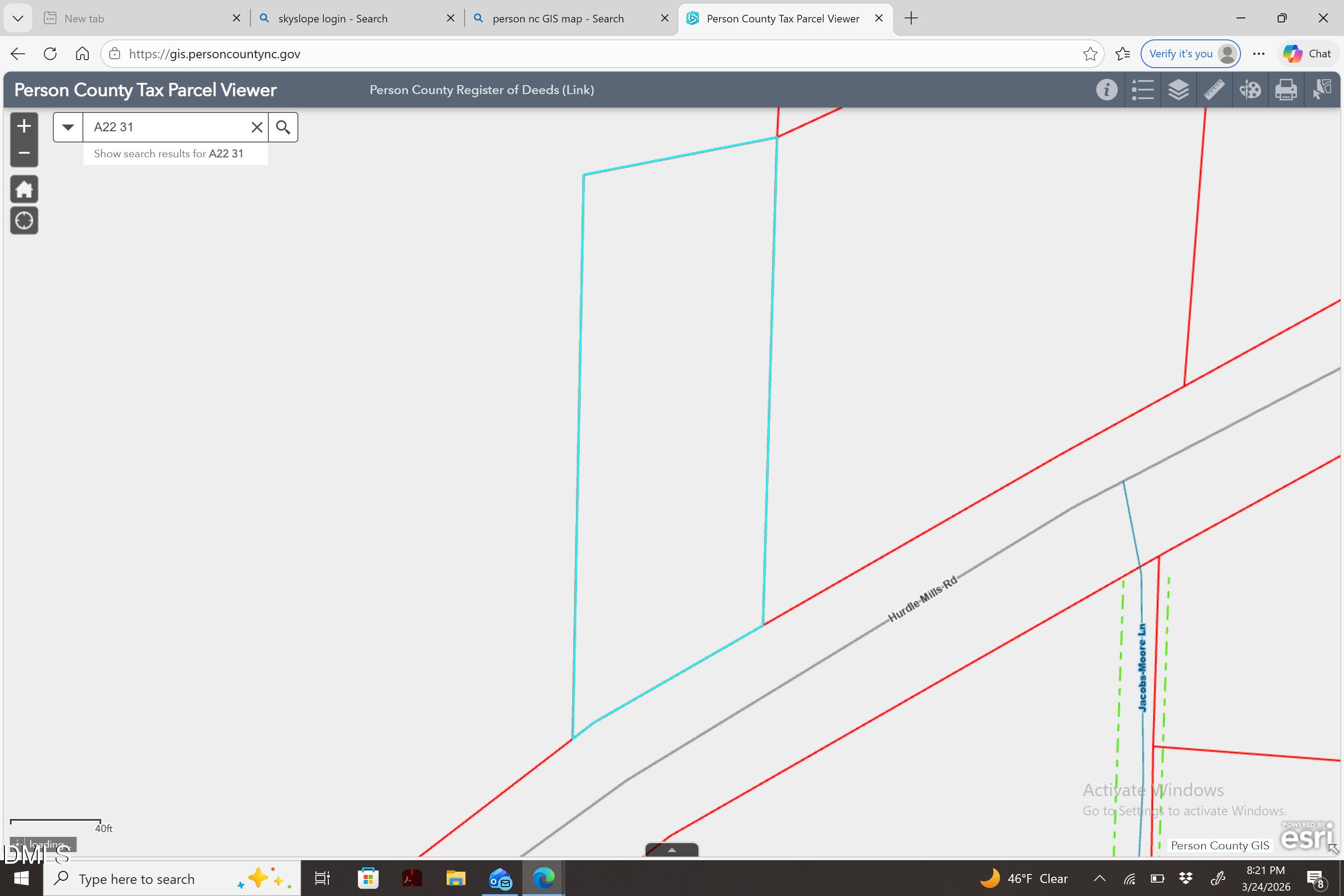 0 Hurdle Mills Road Hurdle Mills, NC 27541 - Photo 7 of 7 a picture of a room with a window